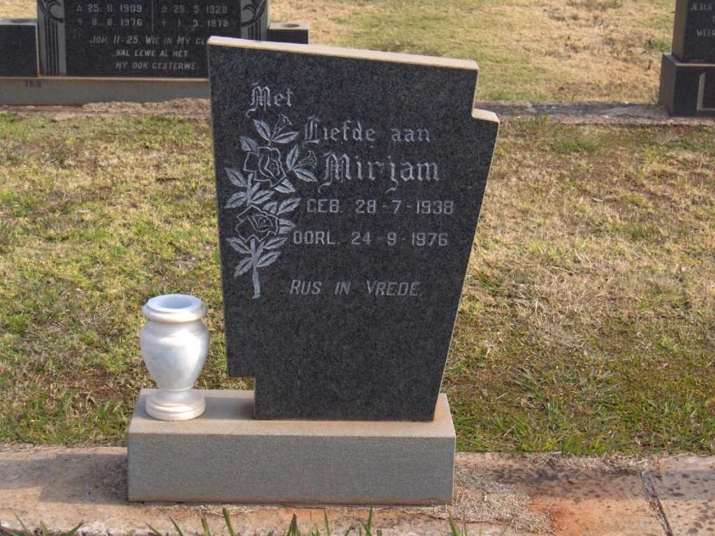 ? Mirjam 1938-1976