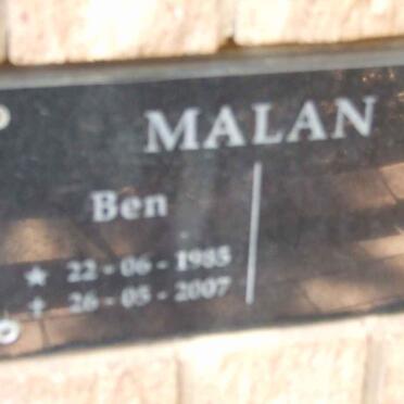 MALAN Ben 19??-2007