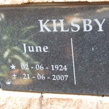 KILSBY June 1924-2007