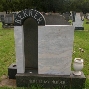 BEKKER C.H.S. 1926-1982