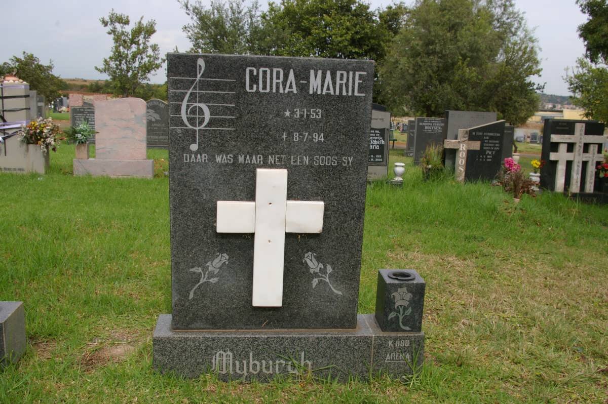 MYBURGH Cora-Marie 1953-1994