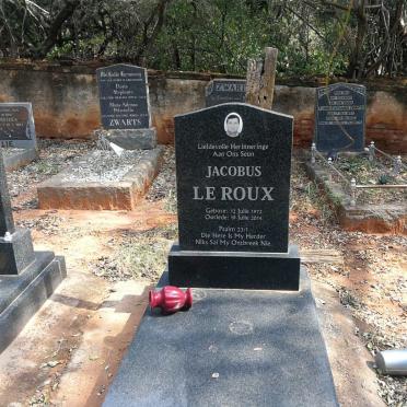 ROUX Joubert, le 1964-2013 :: LE ROUX Jacobus 1972-2014 