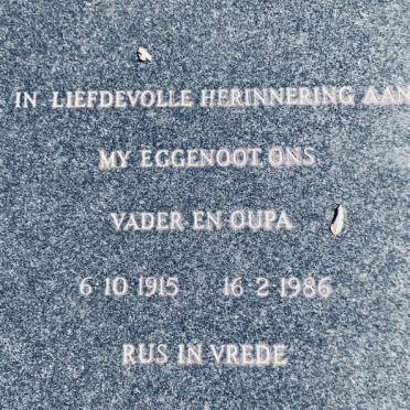 HATTINGH Willie 1915-1986
