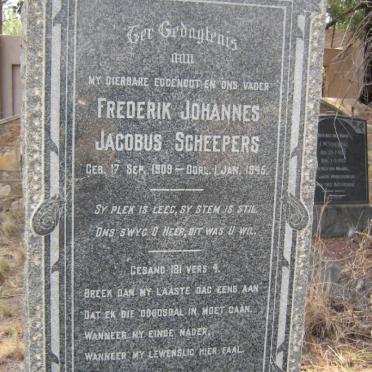 SCHEEPERS Frederik Johannes Jacobus 1909-1945