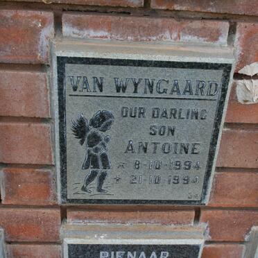 WYNGAARD Antoine, van 1994-1994