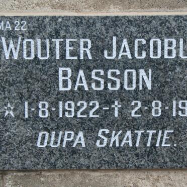 BASSON Wouter Jacobus 1922-1991