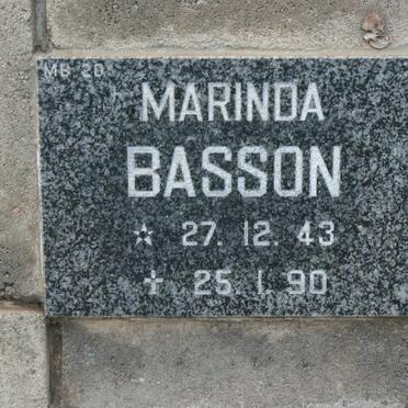 BASSON Marinda 1943-1990