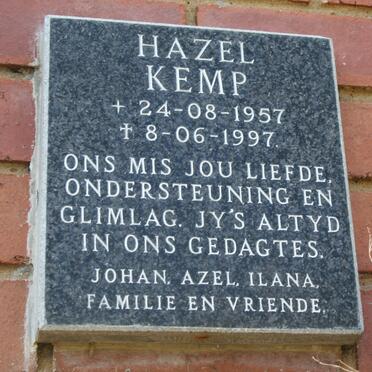 KEMP Hazel 1957-1997