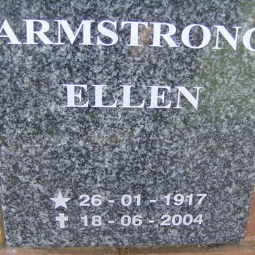 ARMSTRONG Ellen 1917-2004