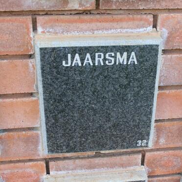 JAARSMA