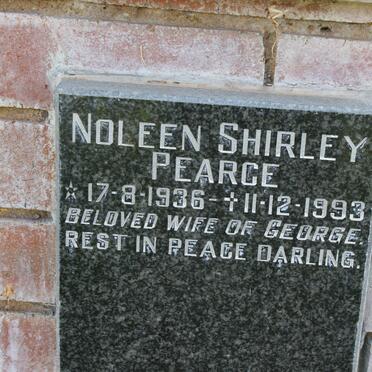 PEARCE Noleen Shirley 1936-1993
