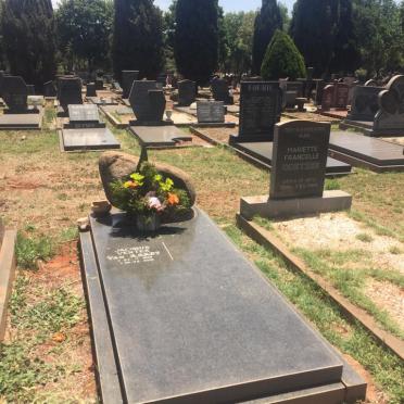 AARDT Jacobus Venter, van 1938-2010 :: VAN AARDT Helena Johanna 1972-1988