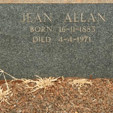 ALLAN Jean 1883-1971