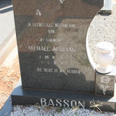 BASSON Michael Adriaan 1905-1989