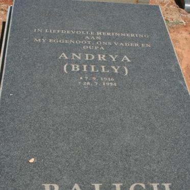 BALICH Andrya 1946-1994