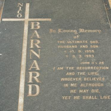 BARNARD Nico 1955-1933