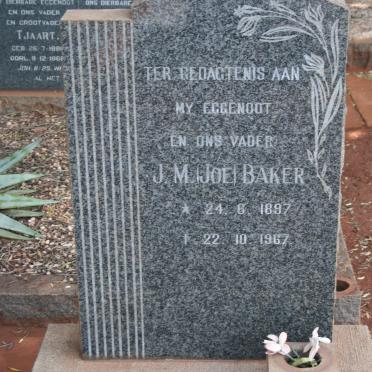 BAKER J.M. 1897-1967