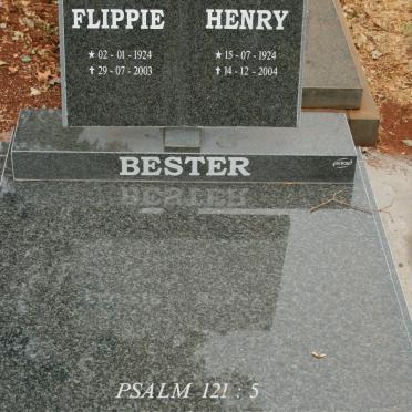 BESTER Flippie 1924-2003 :: BESTER Henry 1924-2004