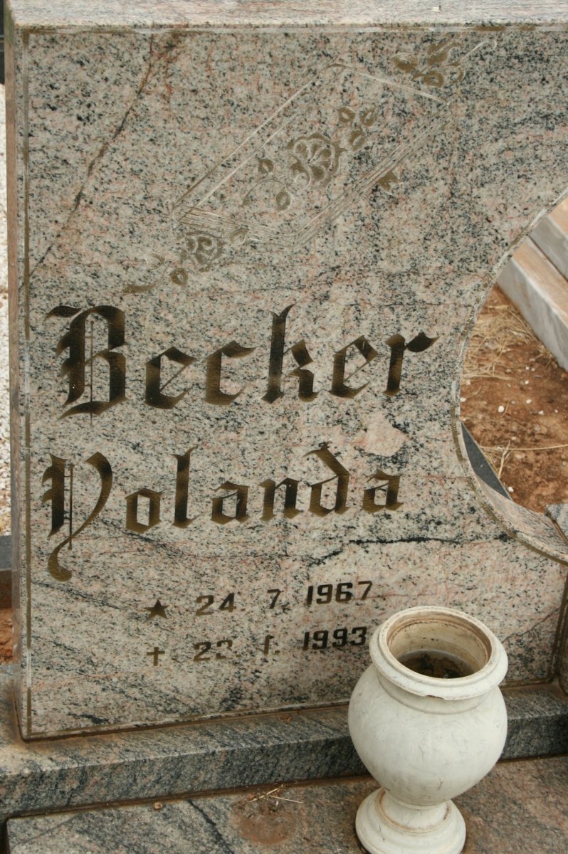BECKER Yolanda 1967-1993