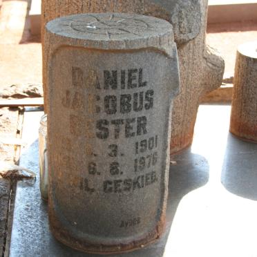 BESTER Daniel Jacobus 1901-1976