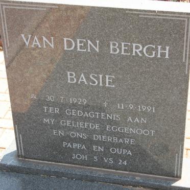 BERGH Basie, van den 1929-1991