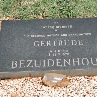 BEZUIDENHOUD Gertrude 1910-1978