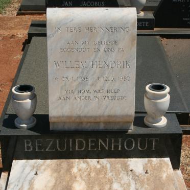 BEZUIDENHOUT Willem Hendrik 1936-1982