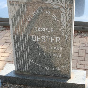 BESTER Casper 1909-1989