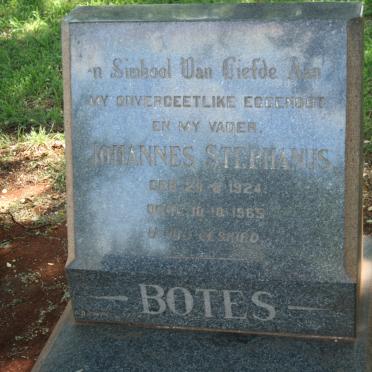 BOTES Johannes Stephanus 1924-1965