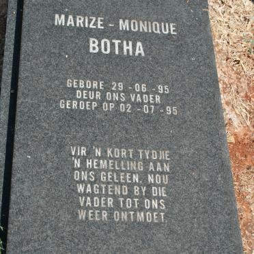 BOTHA Marize-Monique 1995-1995