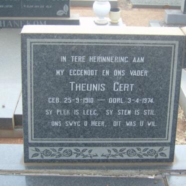 BOTHA Theunis Gert 1910-1974 &amp; Maria Magdalena VENTER 1920-1980 