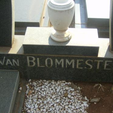 BLOMMESTEIN Johannes, van 1919-1976 &amp; Babsie 1921-1985