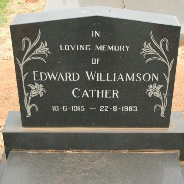 CATHER Edward Williamson 1915-1983