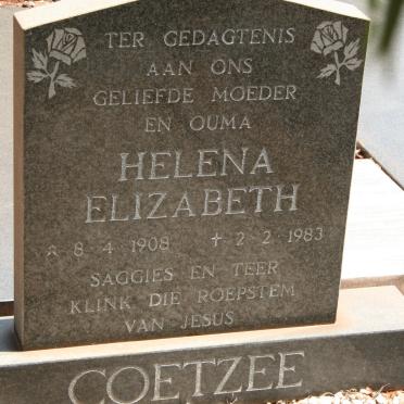 COETZEE Helena Elizabeth 1908-1983