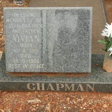CHAPMAN Vivian 1915-1986