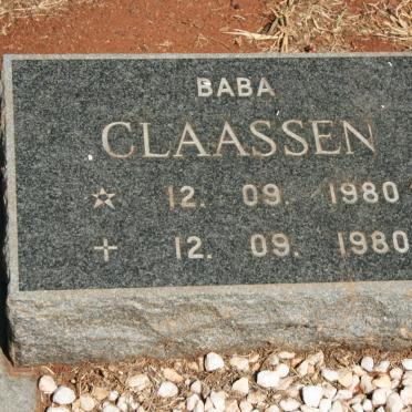 CLAASSEN Baba 1980-1980