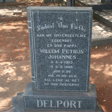 DELPORT Willem Petrus Johannes 1923-1966