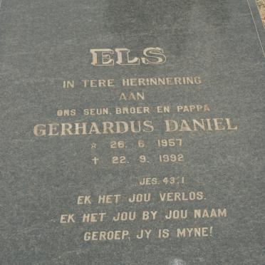ELS Gerhardus Daniel 1957-1992