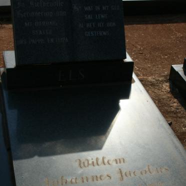ELS Willem Johannes Jacobus 1913-1972