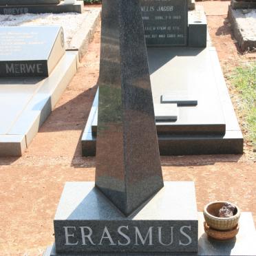 ERASMUS Hendri J. 1958-1981