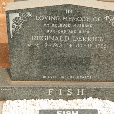 FISH Reginald Derrick 1913-1986