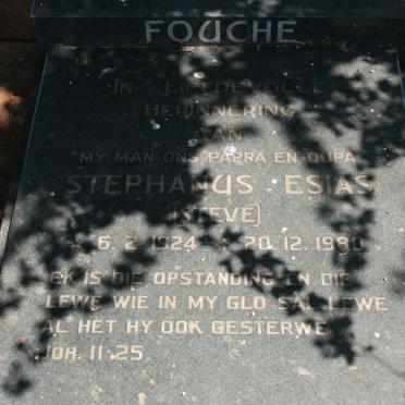 FOUCHE Stephanus Esias 1924-1980