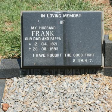 FURSTENBURG Frank 1921-1993