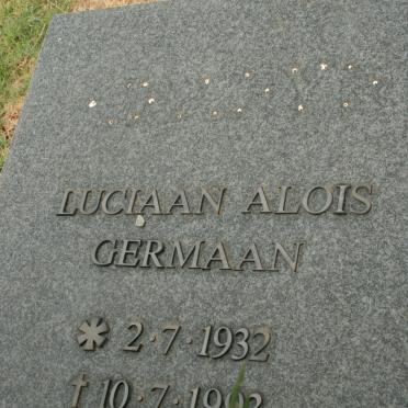 GERMAAN Luciaan Alois 1932-1993