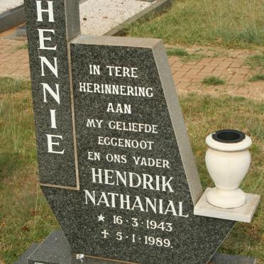 GERBER Hendrik Nathanial 1943-1989