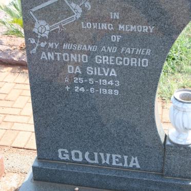 GOUVEIA Antonio Gregorio Da Silva 1943-1989