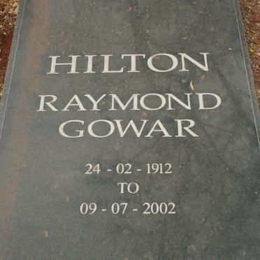 GOWAR Hilton Raymond 1912-2002