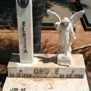 GROVÉ Elriza 1965-1982