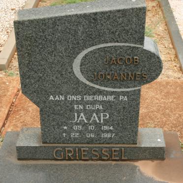 GRIESSEL Jacob Johannes 1914-1987