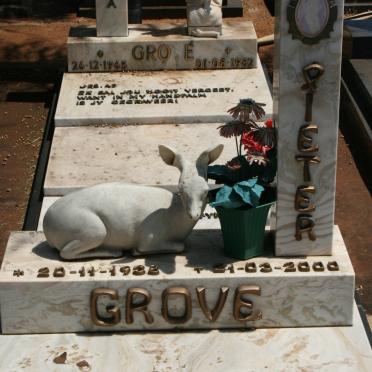 GROVE Pieter 1932-2000
